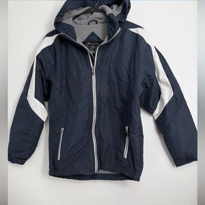 Holloway Jacket Navy Blue Full Zip Adult Large